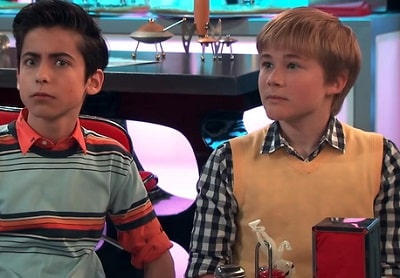 A picture of Aidan Gallagher in the 'Modern Family'.